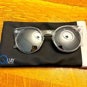 Quay Australia Kosha Clear Sunglasses